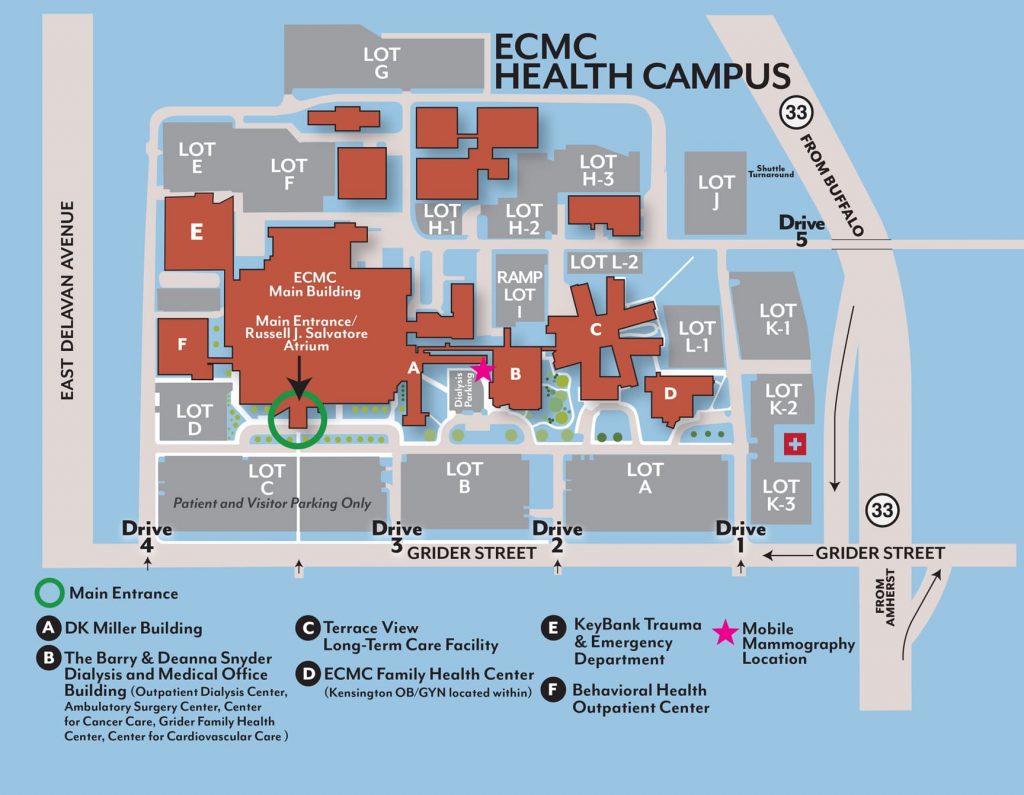 ECMC Health Campus - Patients & Visitors | ECMC Hospital | Buffalo, NY